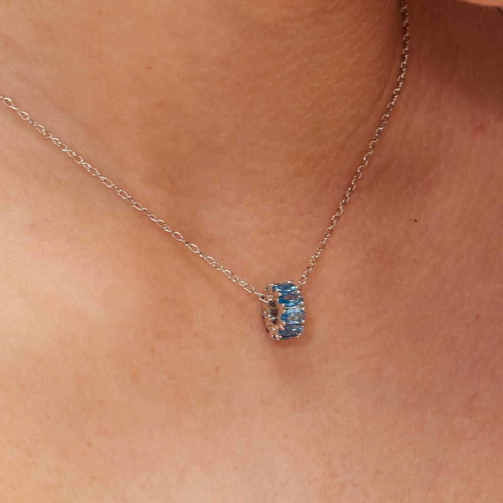 Charm argento Fancy freedom blue