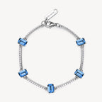 Bracciale argento Fancy freedom blue