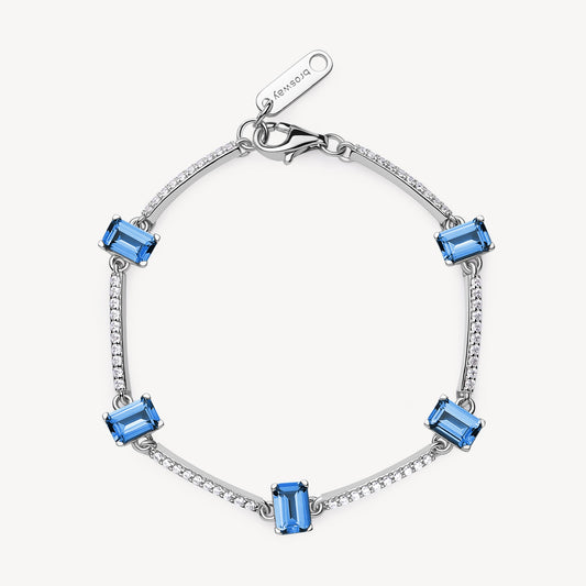 Bracciale argento Fancy freedom blue