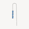 Orecchino argento Brosway Fancy Freedom blue saliscendi