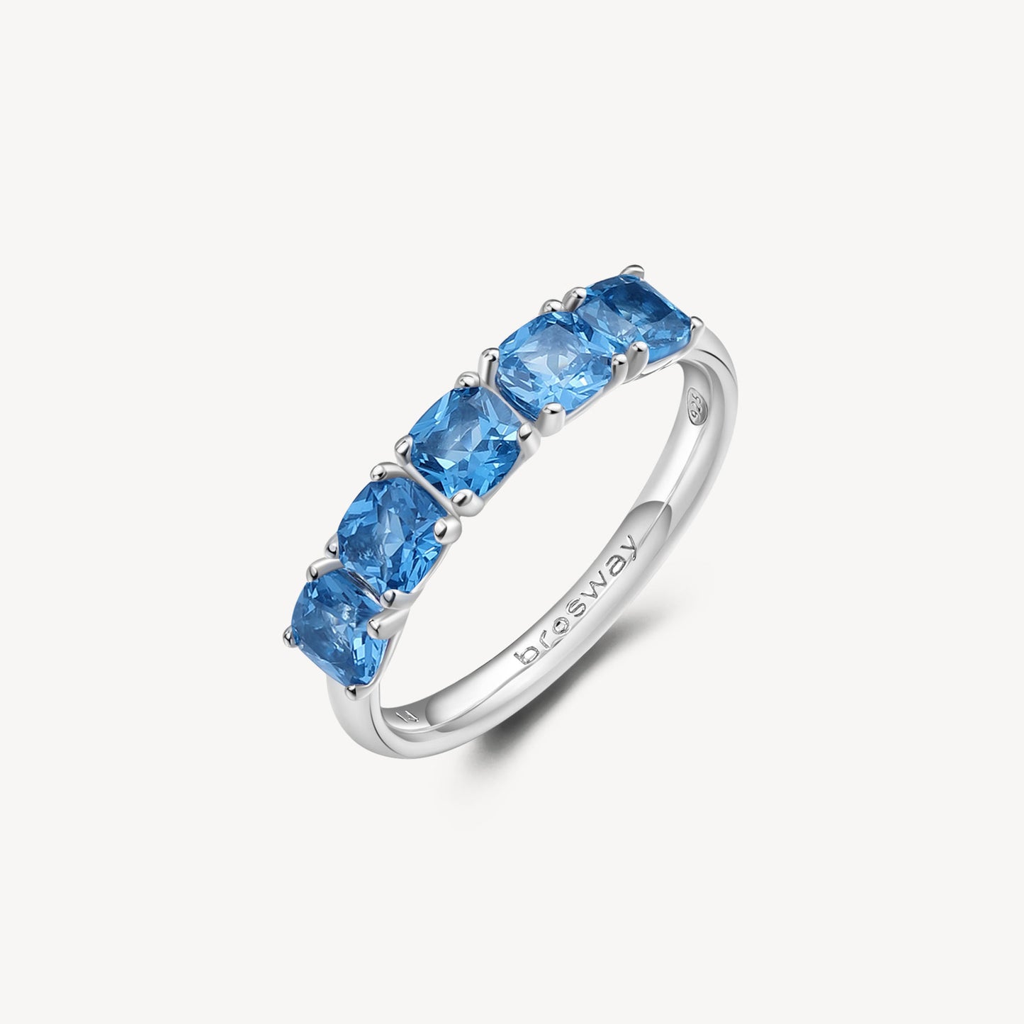 Anello argento Brosway Fancy Freedom blue