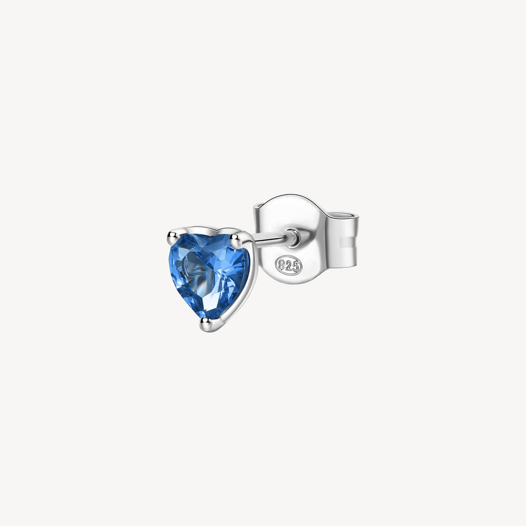 Mono Orecchino cuore Brosway Fancy Freedom blue