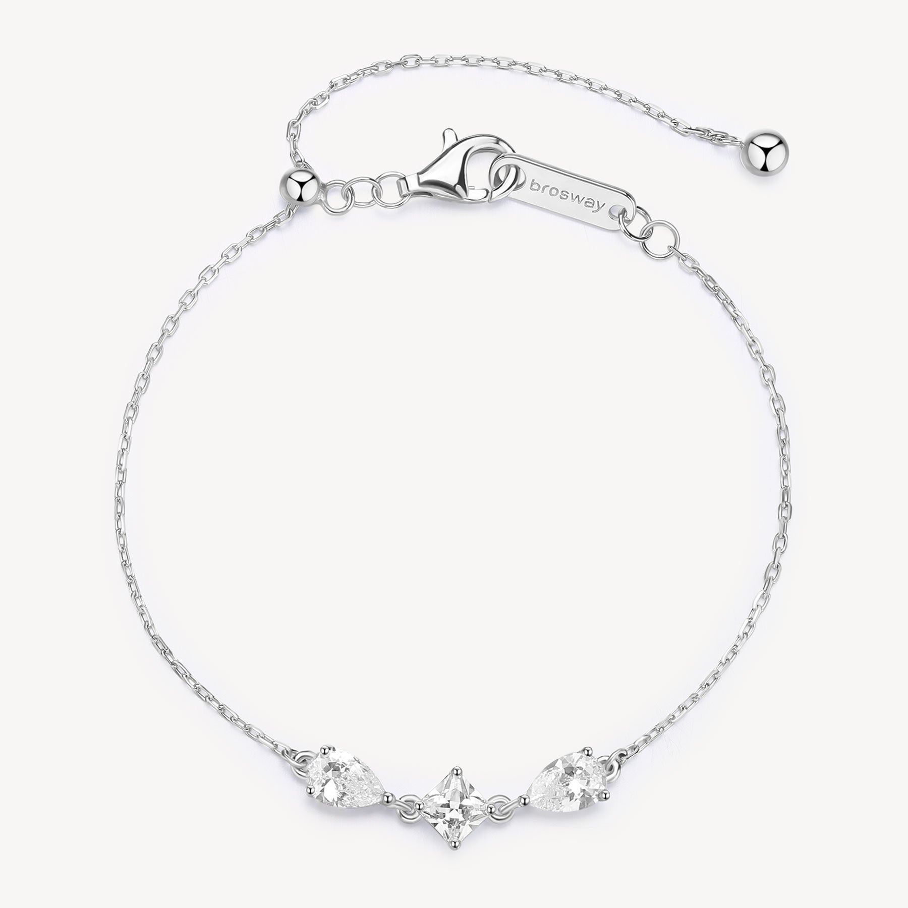 Bracciale tiralaccio Brosway Fancy Infinite white