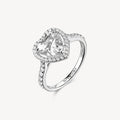 Anello argento Fancy donna Infinite white Cuore