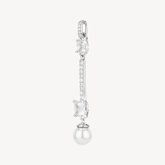 Charm Brosway Fancy Infinite white Zirconi e perle conchiglia
