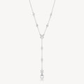 Collana Brosway Fancy Infinite white Y Zirconi e perla conchiglia finale