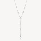 Collana Brosway Fancy Infinite white Y Zirconi e perla conchiglia finale