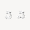 Orecchini Brosway Fancy Infinite white Zirconi e perle conchiglia