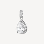Charm argento Fancy Infinite white Goccia