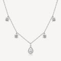 Collana argento Fancy Infinite white Goccioline