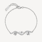 Bracciale argento Fancy Infinite white