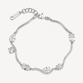 Bracciale argento Fancy Infinite white