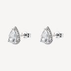 Orecchini argento Fancy Infinite white Goccia