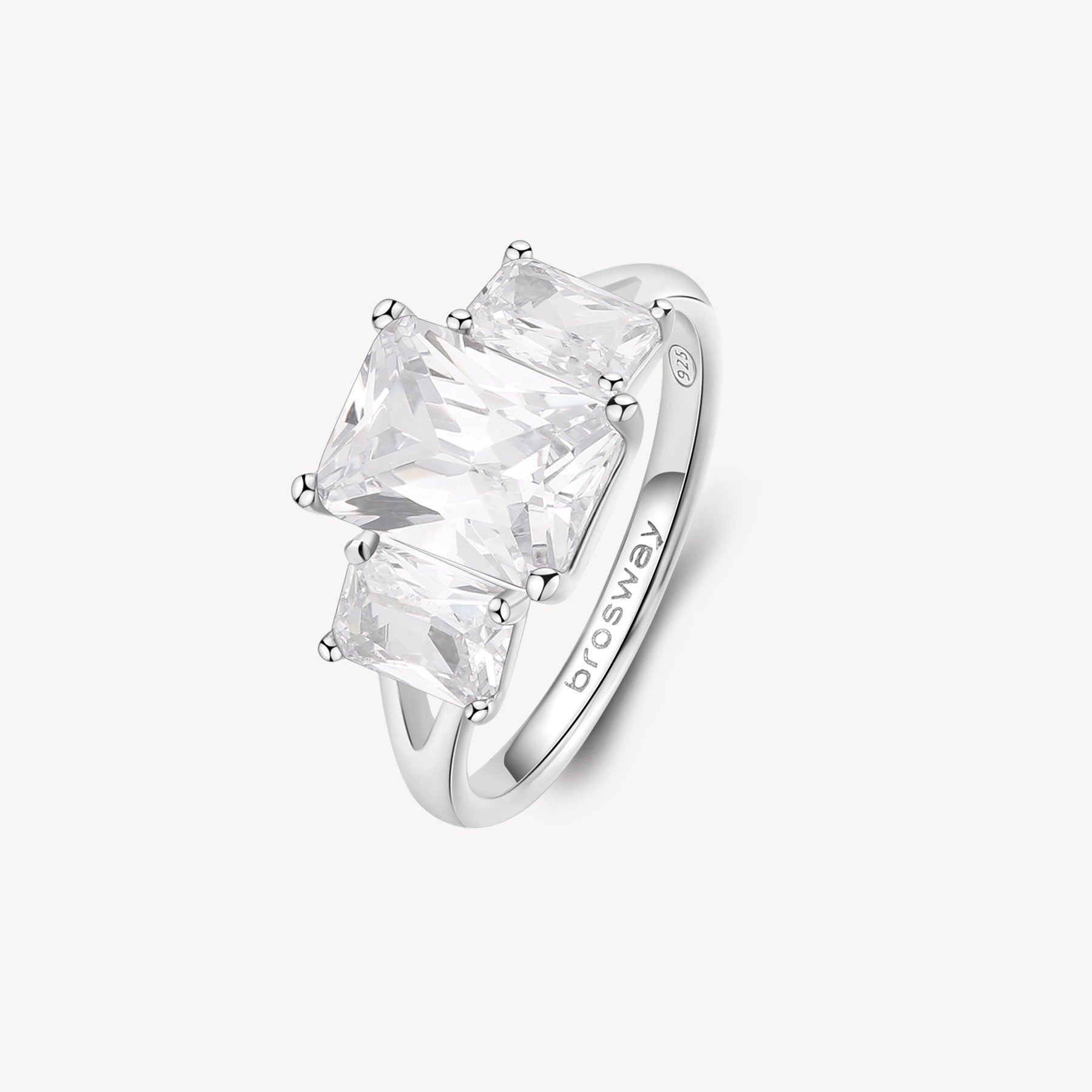 Anello Brosway Fancy Infinite white