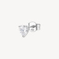 Mono orecchino a lobo Brosway Fancy Infinite white Cuore