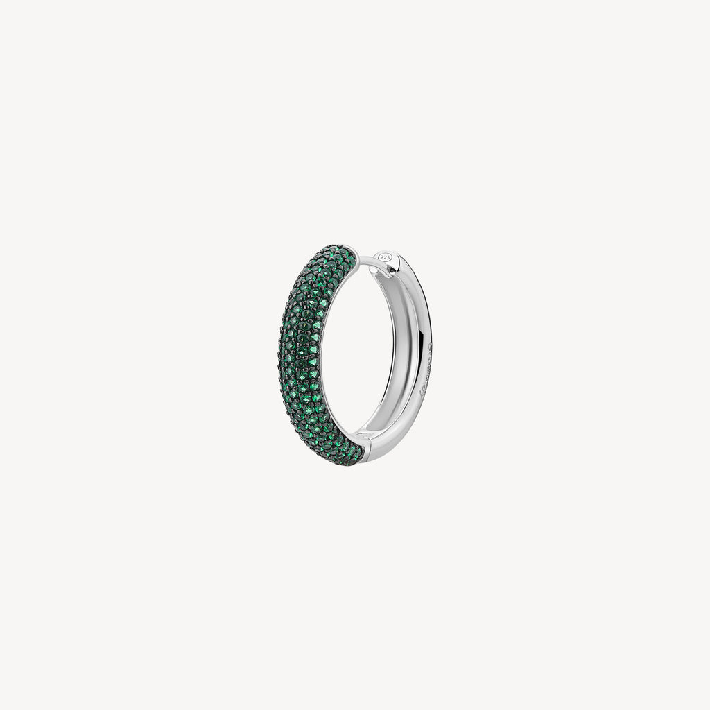 Mono Orecchino cerchio Brosway Fancy Life green