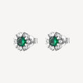 Orecchini argento Brosway Fancy donna Life green Fiorellino