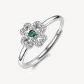 Anello argento Brosway Fancy donna Life green Quadrifoglio