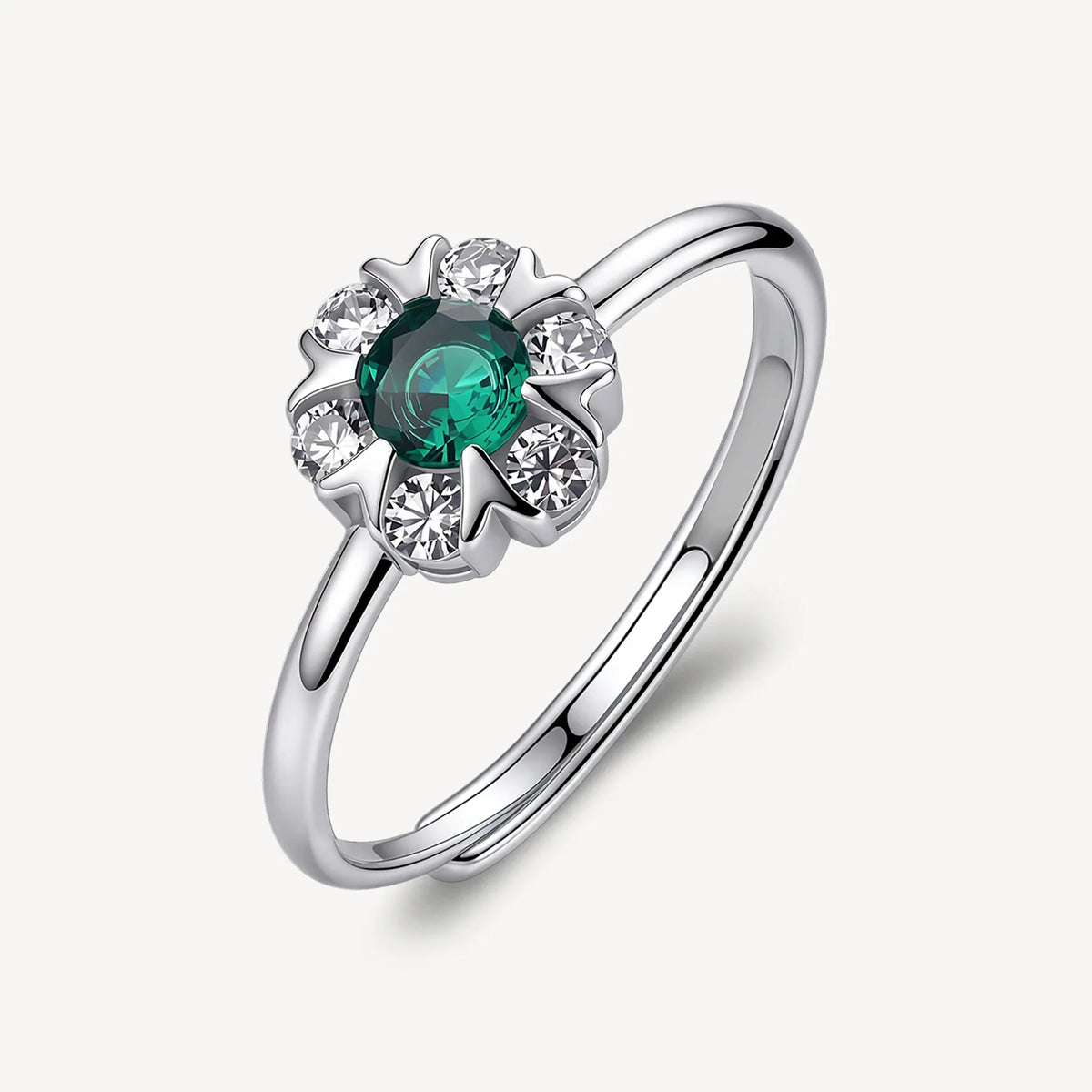 Anello argento Brosway Fancy donna Life green Fiorellino