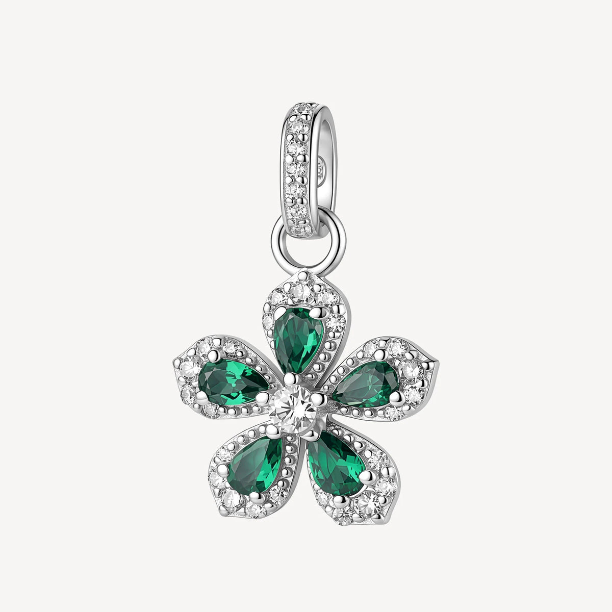 Charm argento Brosway Fancy donna Life green Fiore
