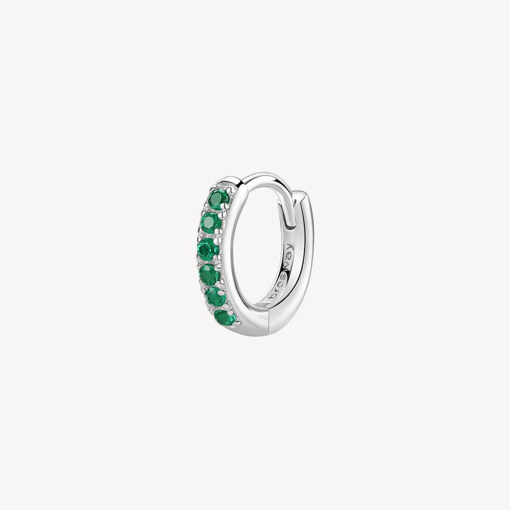 Orecchino Cerchietto Brosway Fancy donna Life Green