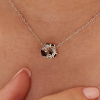 Charm argento Fancy mistery black