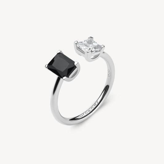 Anello argento Fancy mistery black