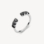 Anello argento Fancy mistery black