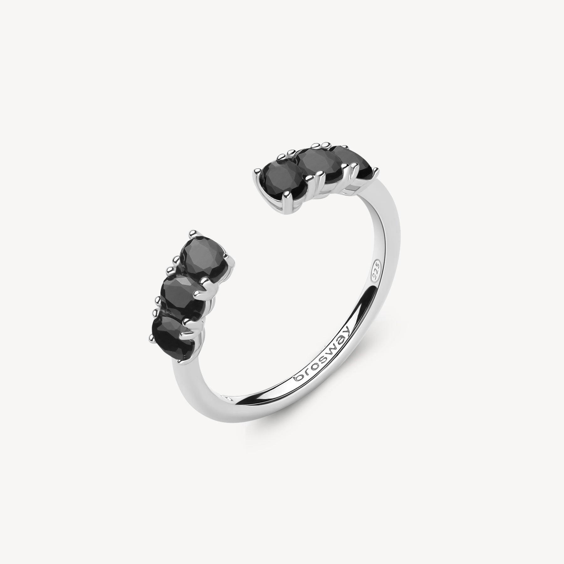 Anello argento Fancy mistery black