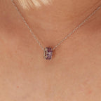 Charm argento Fancy magic purple