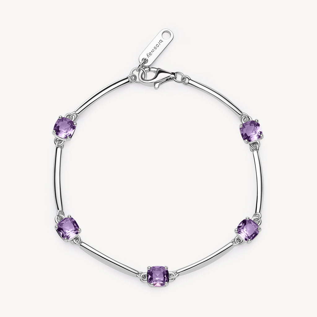 Bracciale argento Fancy magic purple