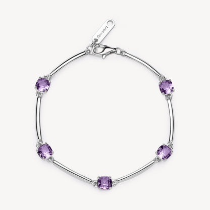 Bracciale argento Fancy magic purple