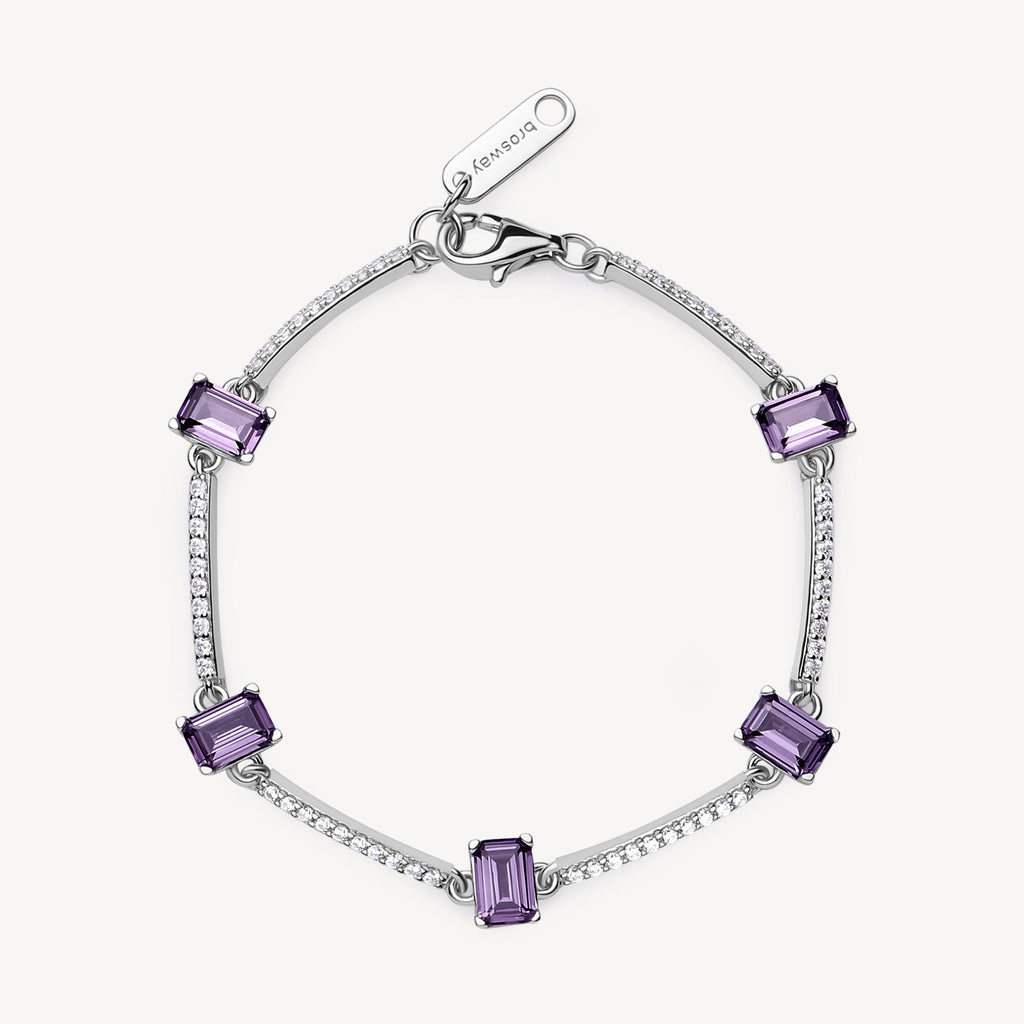 Bracciale argento Fancy magic purple