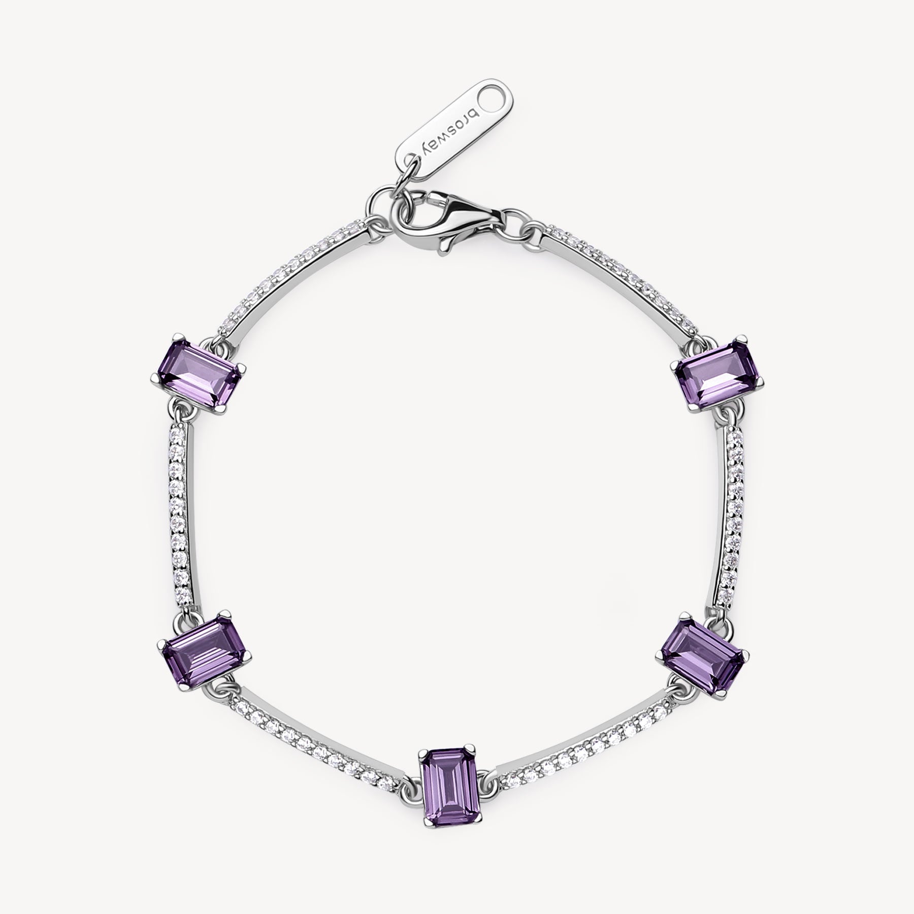 Bracciale argento Fancy magic purple