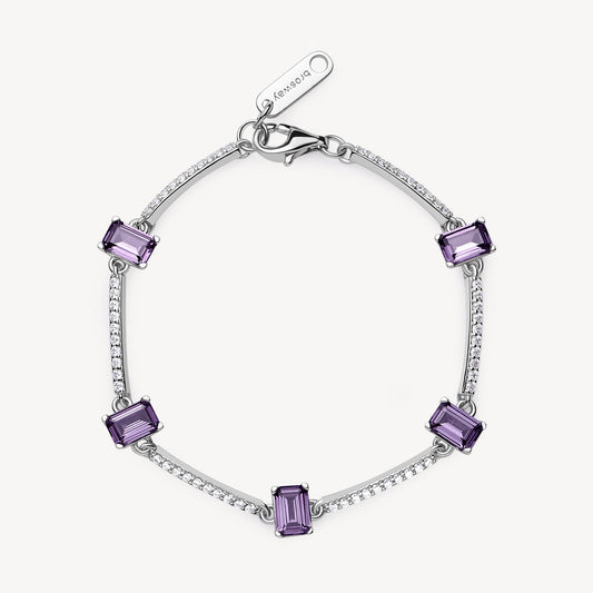 Bracciale argento Fancy magic purple
