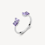 Anello argento Fancy magic purple