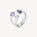 Anello argento Fancy magic purple
