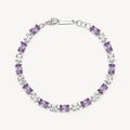 Bracciale argento Fancy amethyst