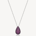 Collana Brosway Fancy Passion ruby Goccia pavè
