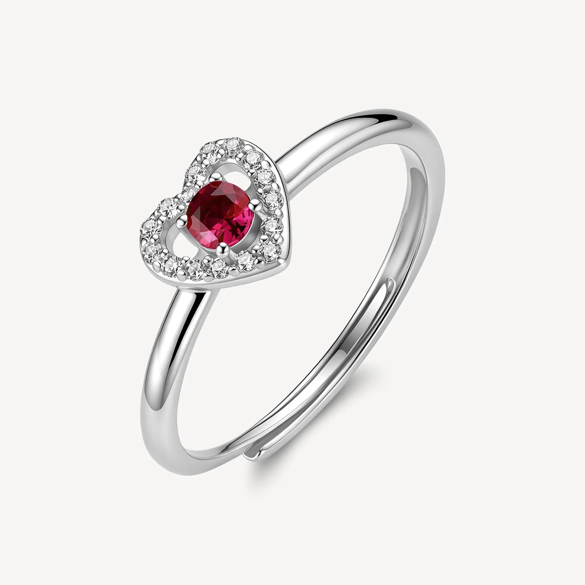 Anello argento Brosway Fancy donna Passion Ruby Cuore