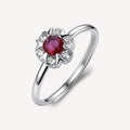 Anello argento Brosway Fancy donna Passion Ruby Fiorellino
