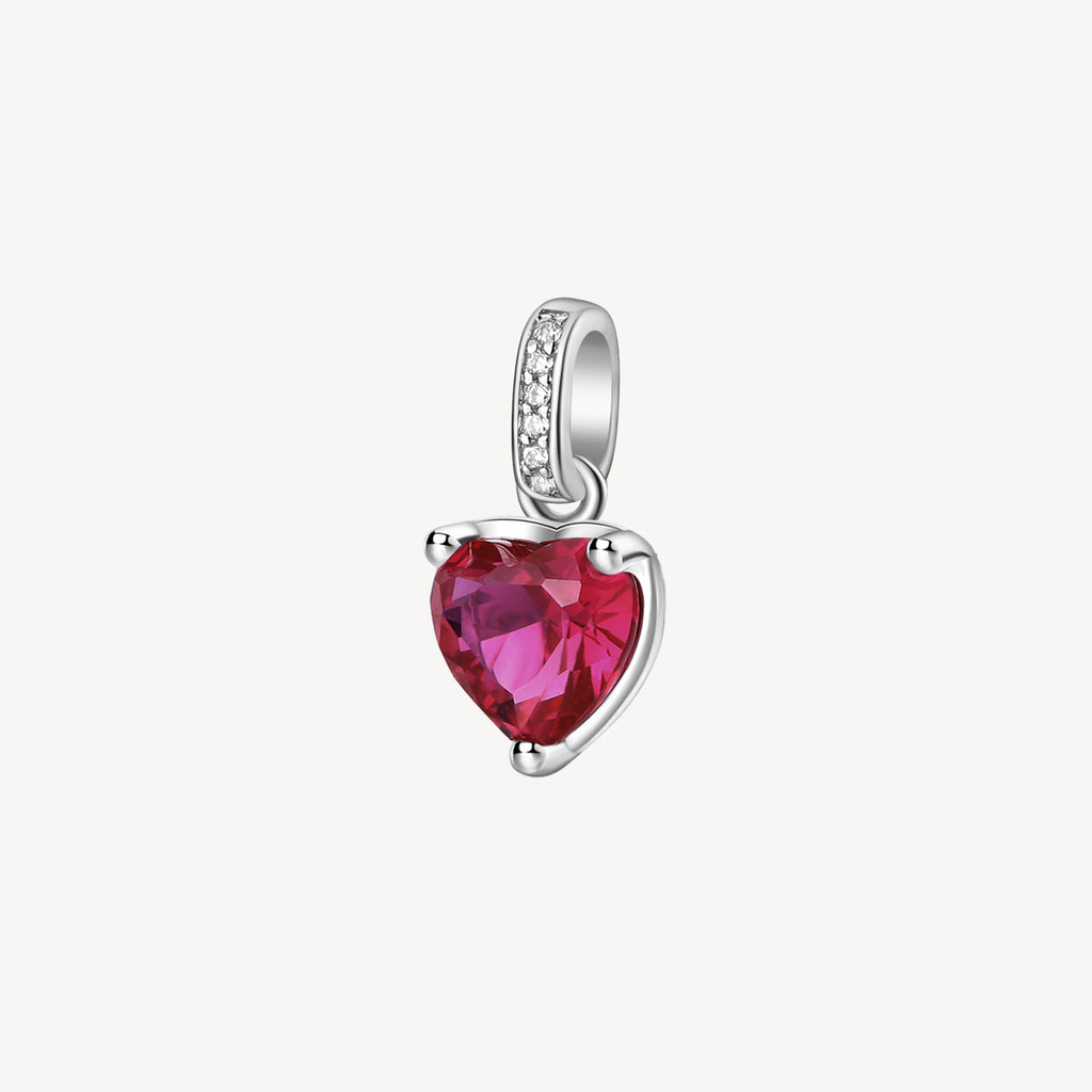 Charm Brosway Fancy Passion ruby Cuore
