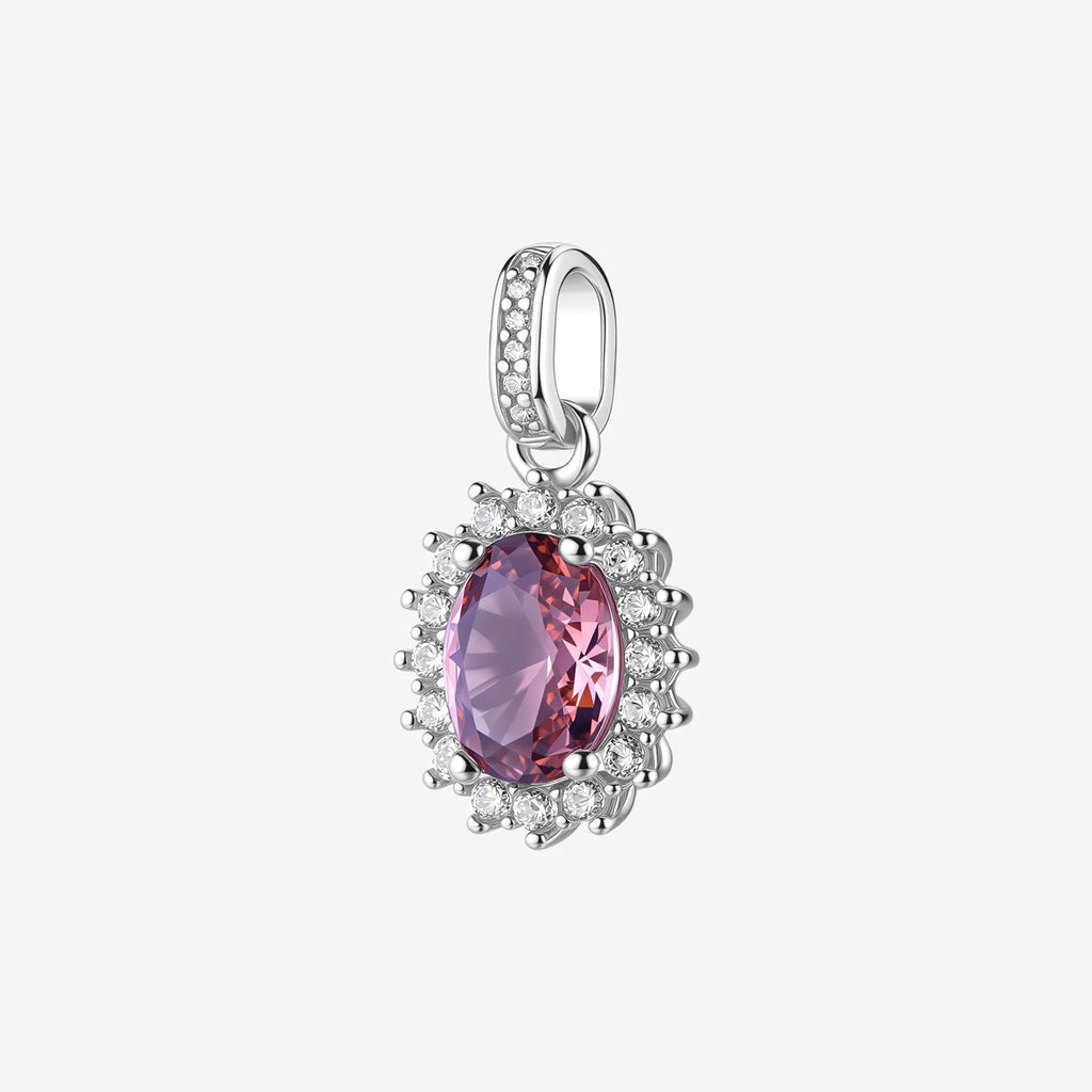 Charm argento Fancy Tender Pink Kate