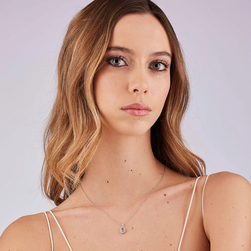 Charm argento Fancy Tender Pink Kate