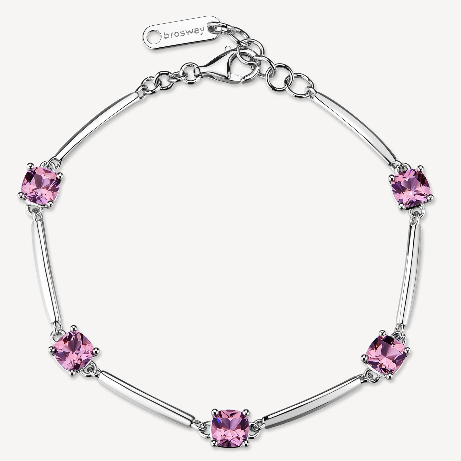 Bracciale argento Fancy Tender Pink