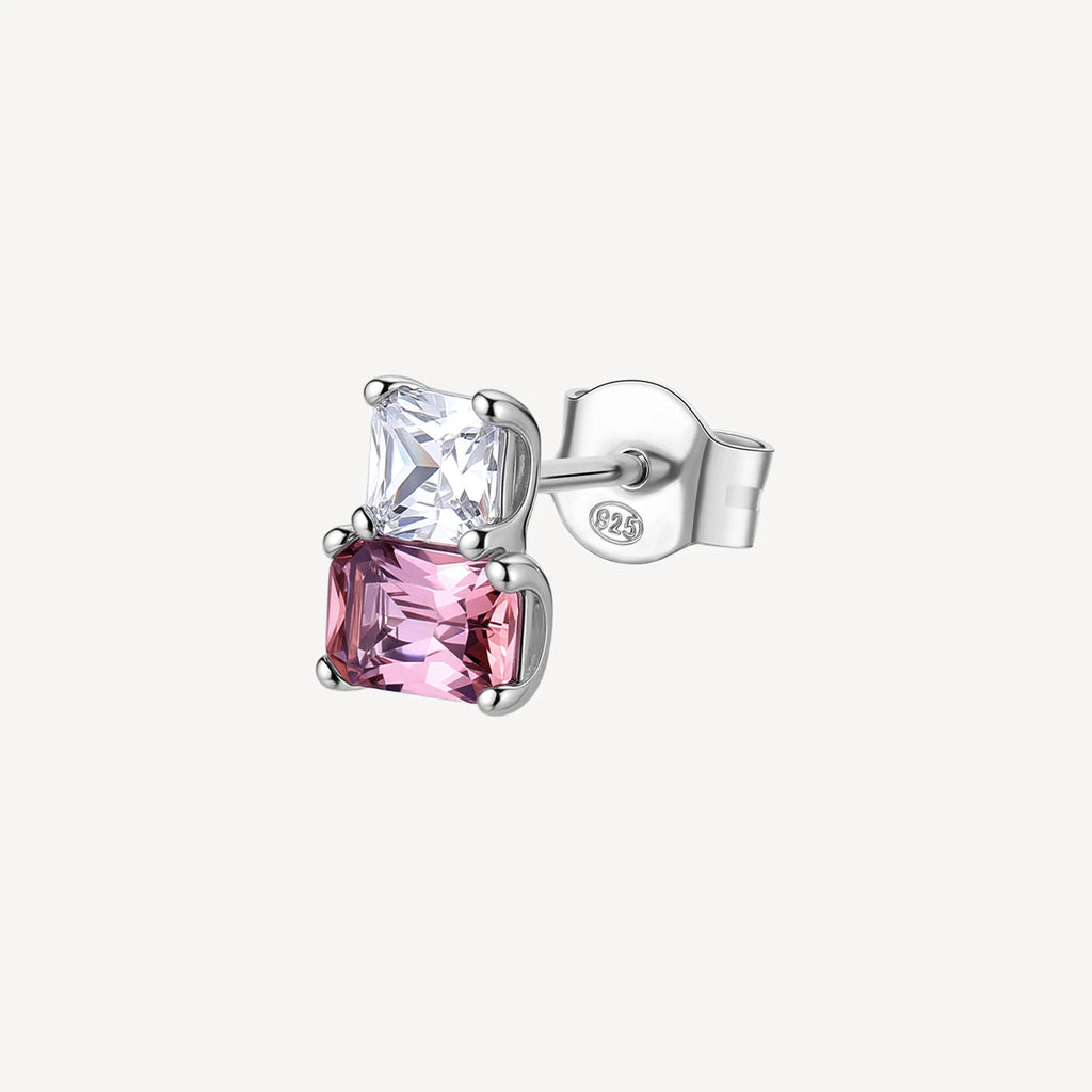 Orecchino argento Fancy Tender Pink