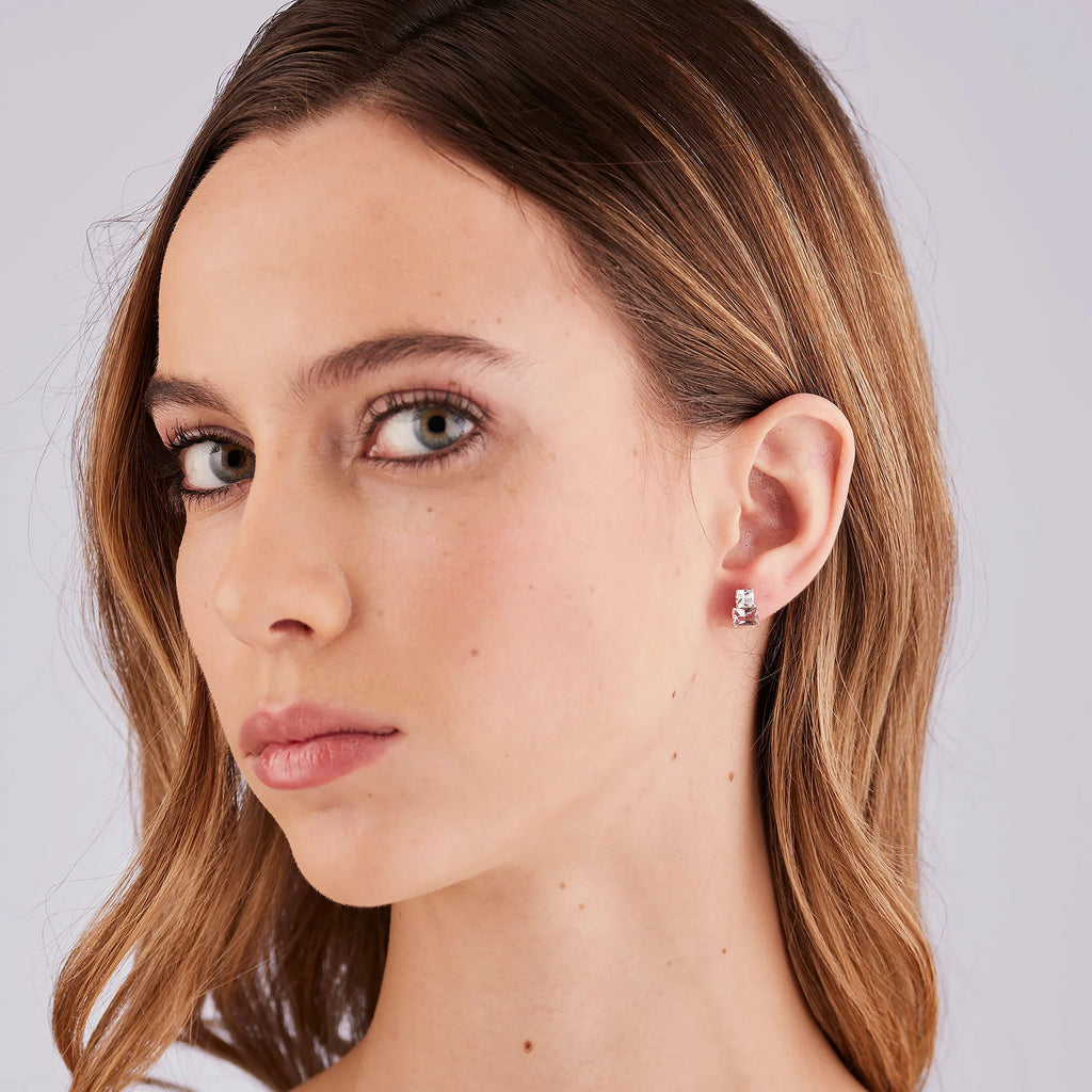 Orecchino argento Fancy Tender Pink