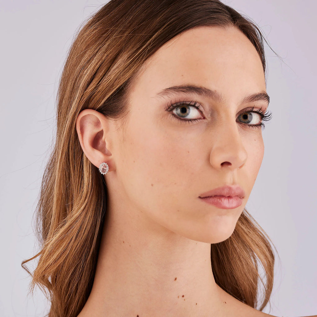 Orecchini argento Fancy Vintage rose Kate