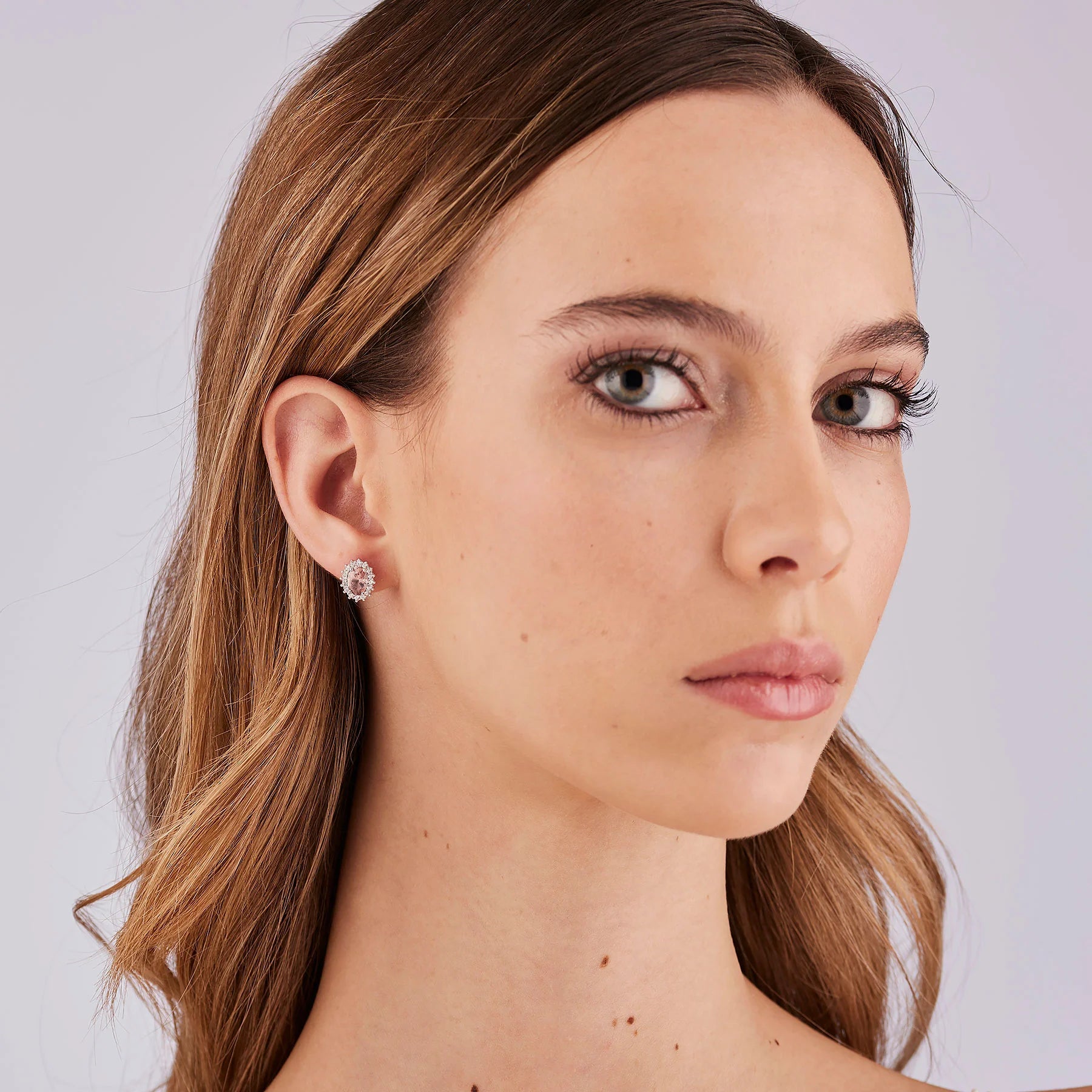 Orecchini argento Fancy Vintage rose Kate