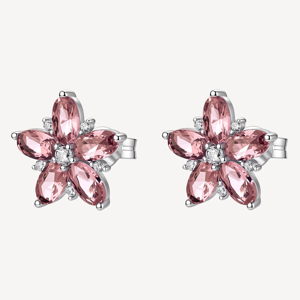 Orecchini argento Brosway Fancy donna Tender Pink Fiore grande